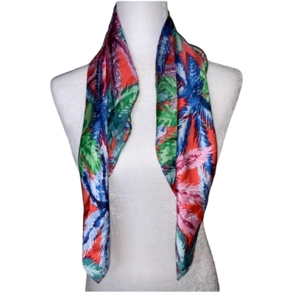 Zara Tropical Printed Scarf - Picture 2 of 9